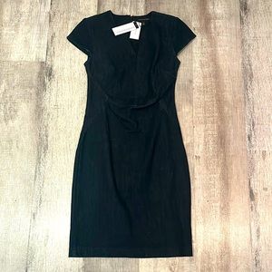 NEW Banana Republic Premium Stretch Denim Mid-Length Dress